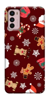 Чехол на Motorola Moto G42 Новогодний v6 фото 1 из 1