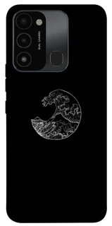 Чохол на TECNO Spark 8C Black tsunami фото 1 з 1