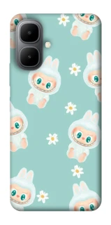 Чохол на Infinix Smart 10 Labubu Green фото 1 з 1