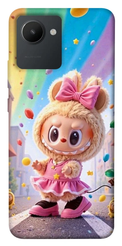 Чехол на Realme C30s Labubu rainbow фото 1 из 1