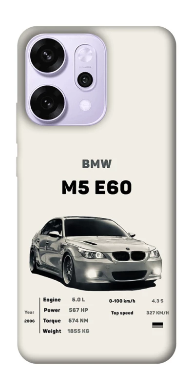 Чехол на Oppo Reno 14 Pro BMW M5 E60 фото 1 из 1