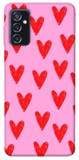 Чехол на Samsung Galaxy M52 Red hearts 2 фото 1 из 1