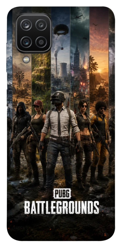 Чохол на Samsung Galaxy A12 PUBG фото 1 з 1