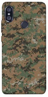 Чохол на Xiaomi Redmi Note 5 Pro / Note 5 (AI Dual Camera) Camouflage v32 фото 1 з 1