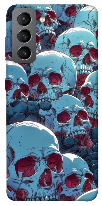Чехол на Samsung Galaxy S21 FE Skulls v2 фото 1 из 1