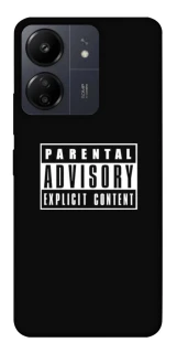 Чохол на Xiaomi Poco C65 Parental Advisory Label фото 1 Чохол на Xiaomi Poco C65 Parental Advisory Label фото 1 з 1
