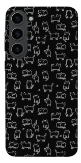 Чехол на Samsung Galaxy S23 Black Cats фото 1 Чехол на Samsung Galaxy S23 Black Cats фото 1 из 1