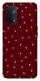 Чехол на Oppo A54 5G / A74 5G Smal hearts фото 1 из 1