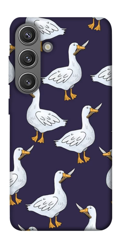 Чохол на Samsung Galaxy S24 Гуси з претензією фото 1 з 1
