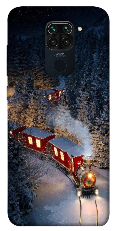 Чехол на Xiaomi Redmi Note 9 / Redmi 10X Новогодний v15 фото 1 из 1