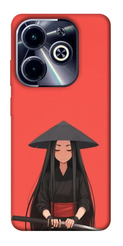 Чохол на Infinix Hot 40i Red samurai фото 1 з 1