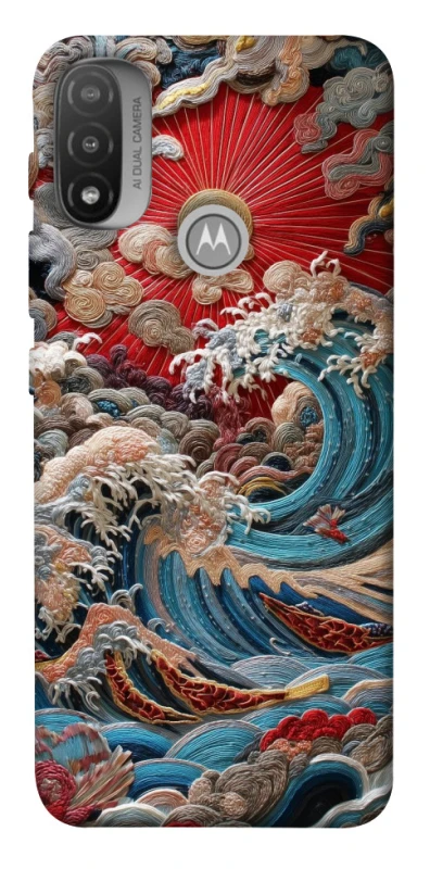 Чохол на Motorola Moto E20 Japa wave ver.2 фото 1 з 1