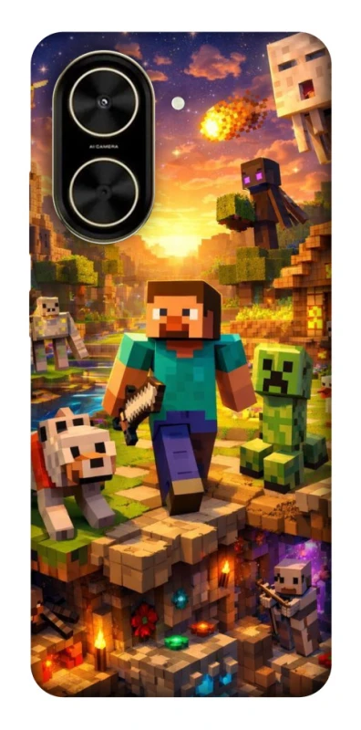 Чохол на Xiaomi Poco C71 Minecraft v6 фото 1 з 1