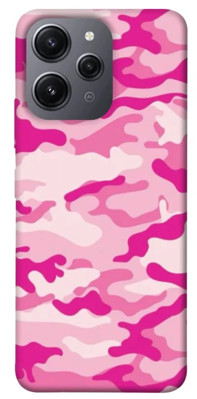 Чехол на Xiaomi Redmi 12 camouflage pink фото 1 из 1