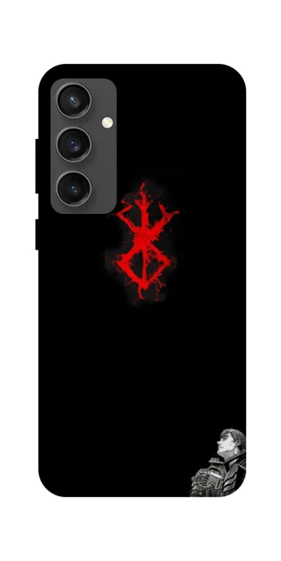 Чохол на Samsung Galaxy S24 FE berserk black фото 1 з 1