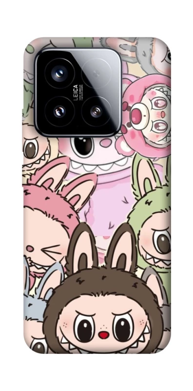 Чехол на Xiaomi 15 All Labubu 3 фото 1 из 1