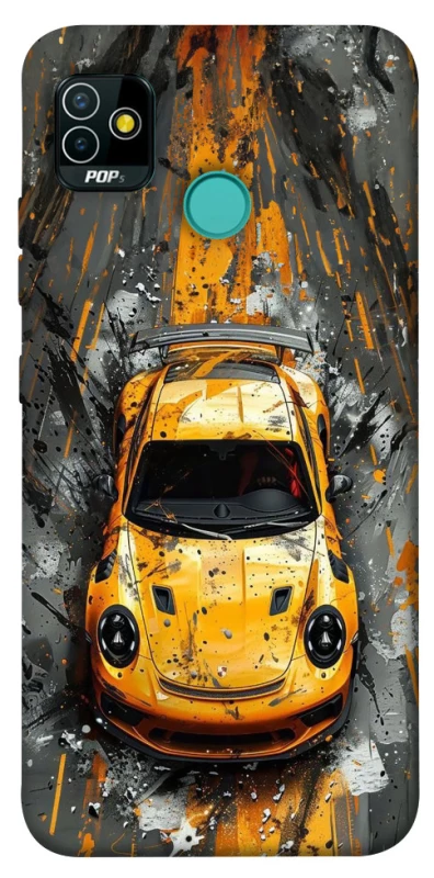 Чехол на TECNO POP 5 Drawn Porsche фото 1 из 1