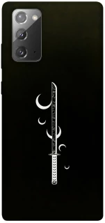 Чехол на Samsung Galaxy Note 20 Самурай всегда с катаной фото 1 из 1