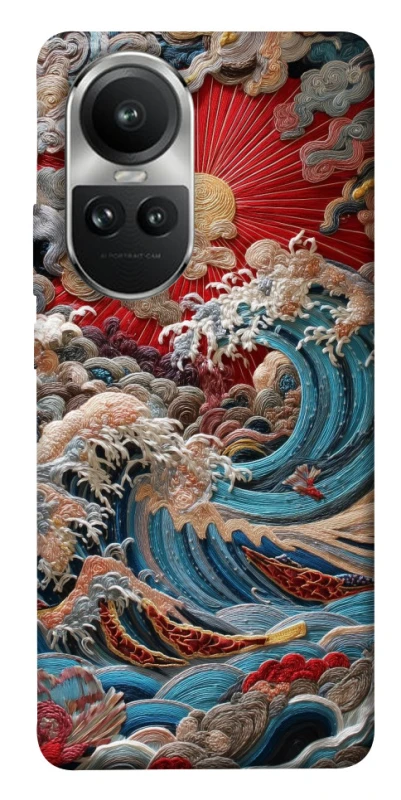 Чехол на Oppo Reno 10 Japa wave ver.2 фото 1 из 1