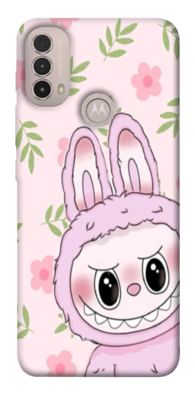 Чохол на Motorola Moto E40 Blossom Pink Labubu фото 1 з 1