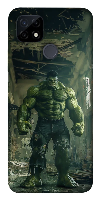Чехол на Realme C21Y Angry Hulk фото 1 из 1