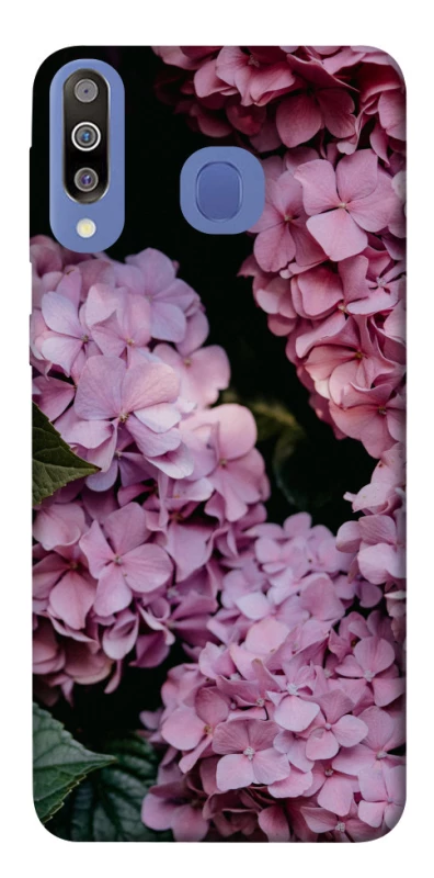 Чохол на Samsung Galaxy M30 Рожеві гартензії фото 1 з 1