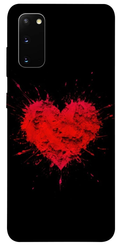 Чохол на Samsung Galaxy S20 Splash heart фото 1 з 1