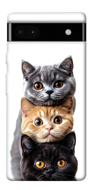 Чехол на Google Pixel 6a Красивые котики фото 1 из 1