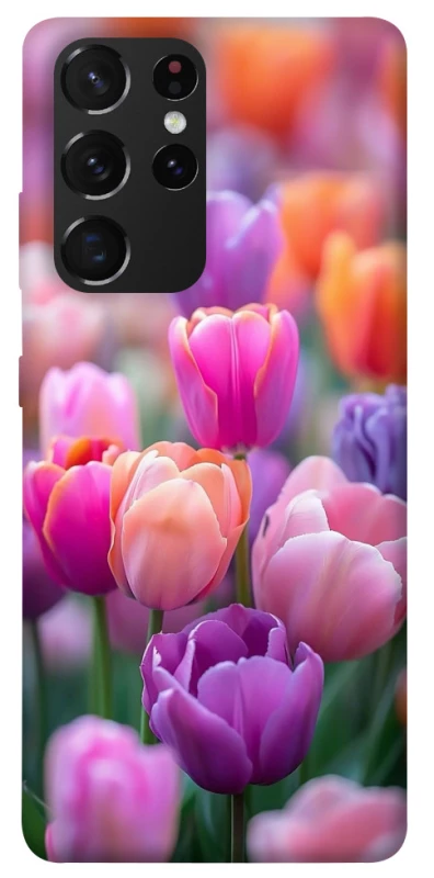 Чохол на Samsung Galaxy S21 Ultra Тюльпанове поле фото 1 з 1