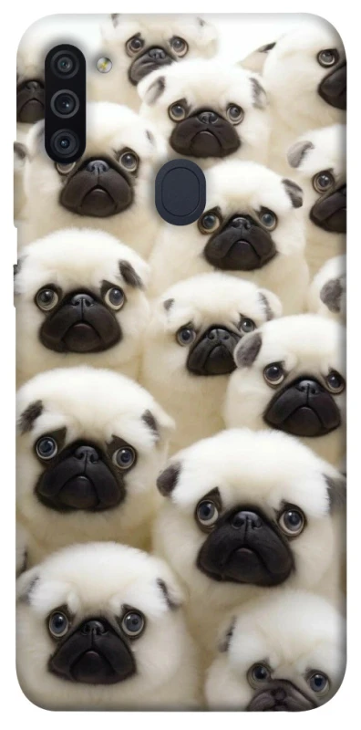 Чохол на Samsung Galaxy M11 Doggy Pug Love фото 1 з 1