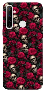 Чохол на Realme 6i Черепа та рози фото 1 з 1