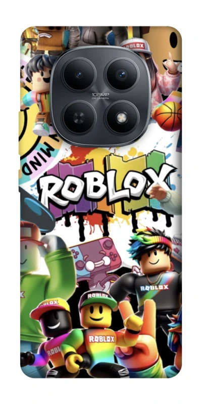 Чехол на Xiaomi Redmi Note 15 4G/5G (EU) Roblox Characters Collage фото 1 из 1