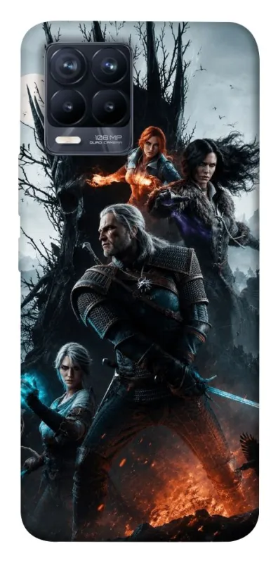 Чохол на Realme 8 Witcher v2 фото 1 з 1