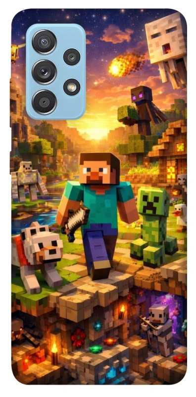 Чохол на Samsung Galaxy A52 4G / A52 5G Minecraft v6 фото 1 з 1