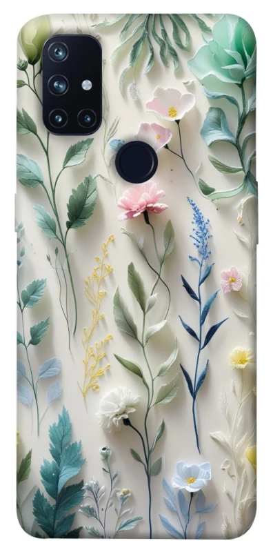 Чохол на OnePlus Nord N10 5G Floral design ver.3 фото 1 з 1