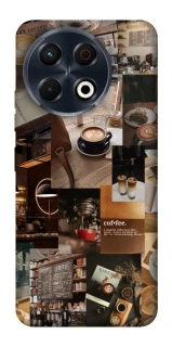 Чохол на TECNO Spark 30 Pro (KL7) Coffee collage ver.2 фото 1 з 1