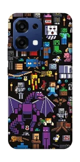 Чохол на Oppo A6 Pro 4G/5G Minecraft v5 фото 1 з 2
