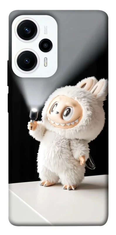 Чохол на Xiaomi Poco F5 / Note 12 Turbo Labubu with flashlight ver.2 фото 1 з 1