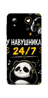 Чехол на ZTE Blade A3 (2019) У навушниках 24/7 фото 1 из 1