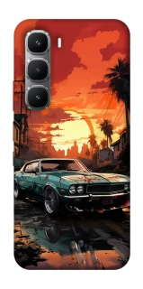 Чехол на Infinix Hot 60 Pro Car at sunset фото 1 из 1