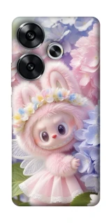 Чохол на Xiaomi Poco F6 Labubu & Flowers ver.1 фото 1 з 1