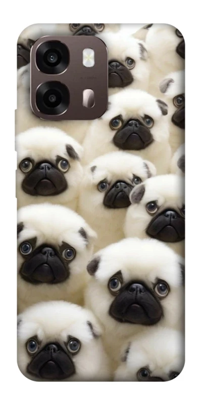 Чохол на Oppo A6 Doggy Pug Love фото 2 з 2