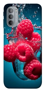 Чохол на Motorola Moto G31 Малинка у воді фото 1 з 1