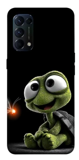 Чехол на Oppo Reno 5 4G Funny turtle фото 1 из 1