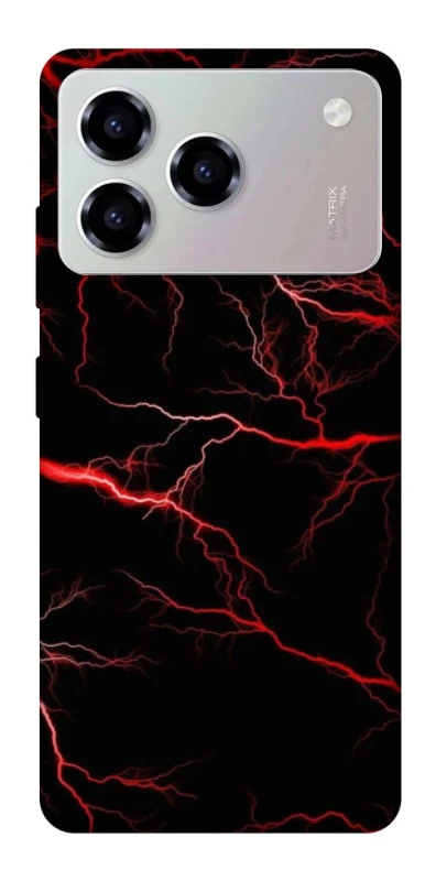 Чехол на ZTE Blade A76 Красная молния фото 1 из 1