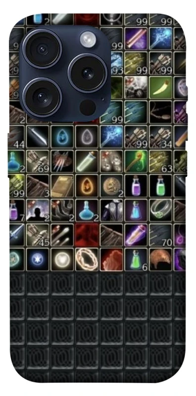 Чохол на Apple iPhone 15 Pro (6.1") Inventory menu ver.2 фото 1 з 1