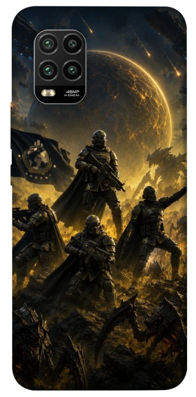 Чохол на Xiaomi Mi 10 Lite HELLDIVERS ver.2 фото 1 з 1