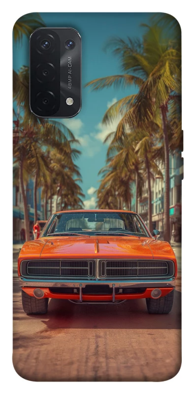 Чохол на Oppo A54 5G / A74 5G Tropical car фото 1 з 1