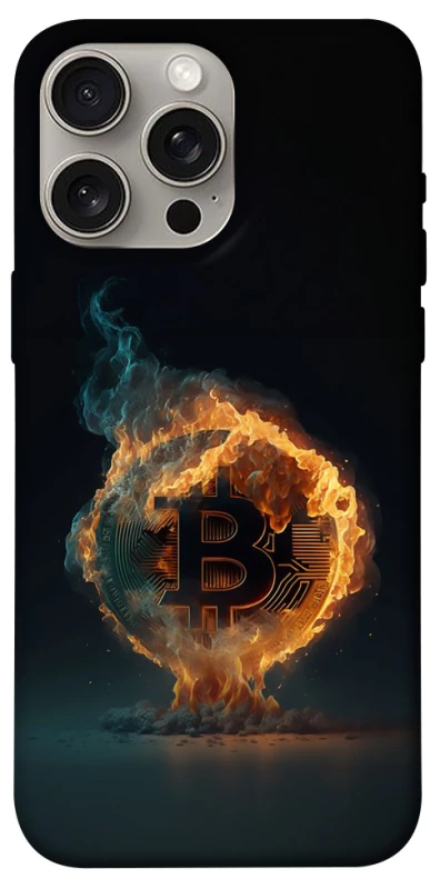 Чохол Fire Bitcoin фото 1 з 1