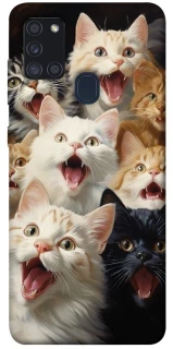 Чохол на Samsung Galaxy A21s Коти фото 1 з 1